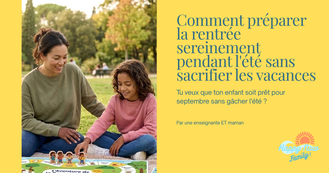 Comment préparer la rentrée sereinement pendant l'été sans sacrifier les vacances