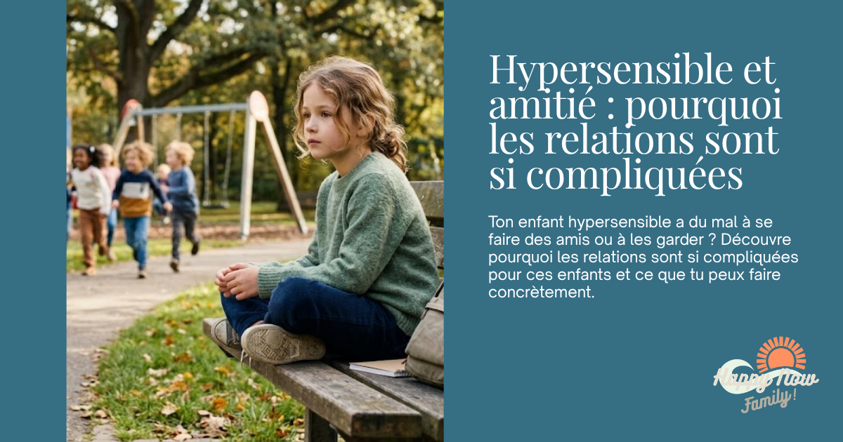 Hypersensible et amitié : pourquoi les relations sont si compliquées