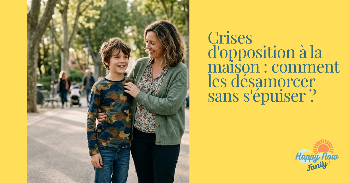 Crises d'opposition à la maison : comment les désamorcer sans s'épuiser ?