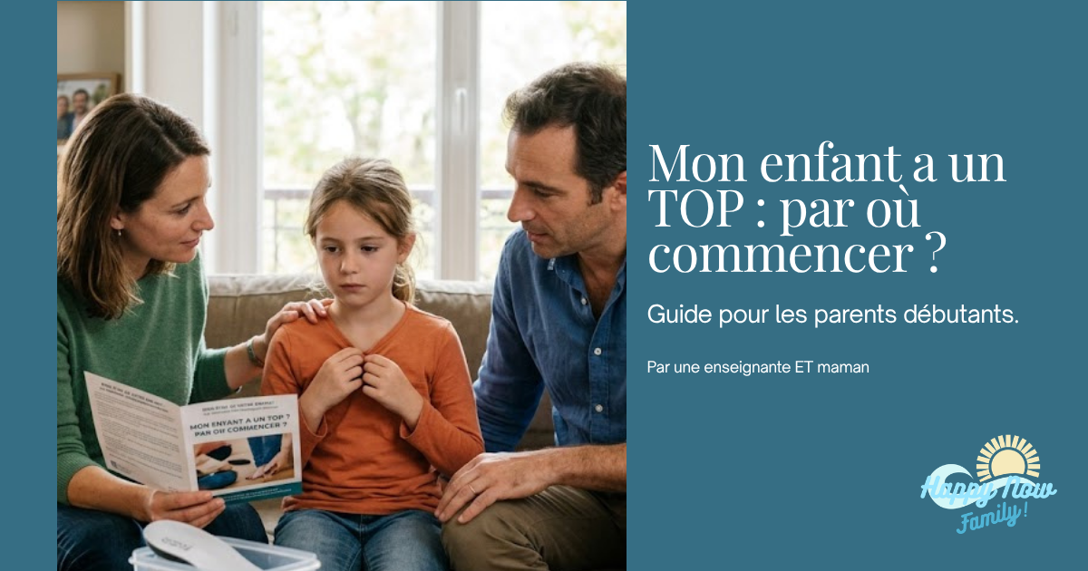 Mon enfant a un TOP : par où commencer ?
