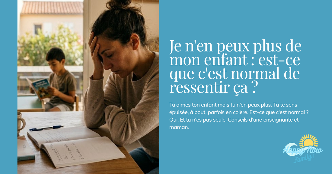 Je n'en peux plus de mon enfant : est-ce que c'est normal de ressentir ça ?