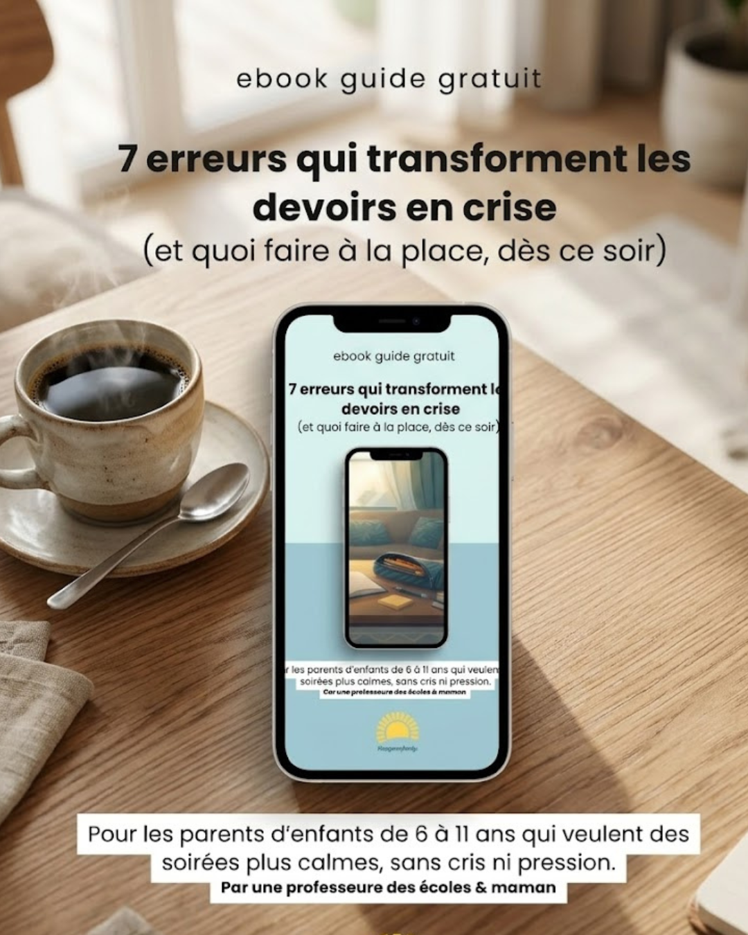 L'EBOOK OFFERT | Pourquoi les devoirs tournent au conflit et comment l'arrêter dès ce soir