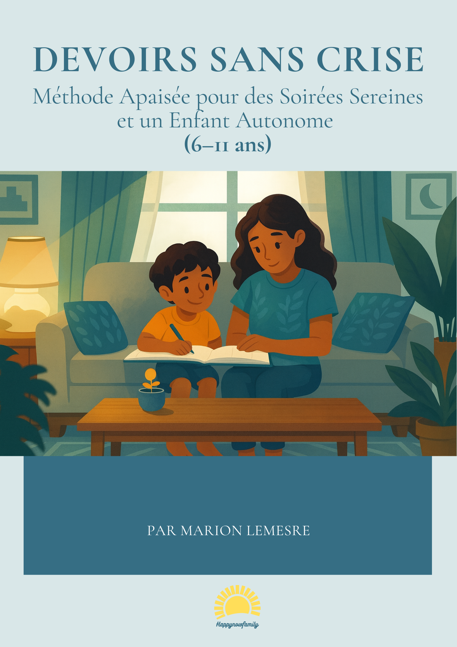 "DEVOIRS SANS CRISE" + Pack outils offert - Premier guide complet qui désamorce les devoirs, responsabilise votre enfant et rétablit la paix à la maison